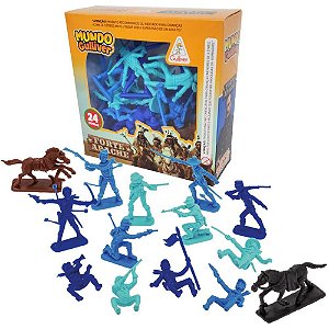 Miniatura Colecionavel Forte Apache Confederados 24FI