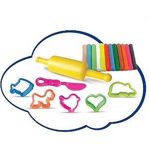 Massa para Modelar Criativa ART KIDS 2 180G.C/MOLDES