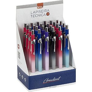 Lapiseira 0.9MM Tecnica Degrade Cores Sortidas DP.C/24