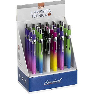 Lapiseira 0.7MM Tecnica Degrade Cores Sortidas DP.C/24