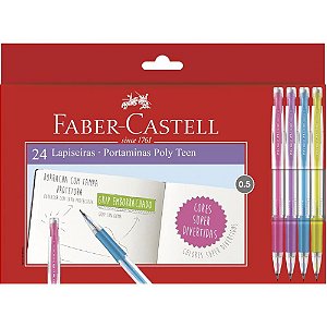 Lapiseira 0.5MM POLY Teen (S) CX.C/24