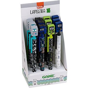 Lapiseira 0.7MM Divertida Game PLAST.4MODELOS DP.C/12