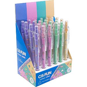 Lapiseira 0.7MM CIS FUN 4 Cores DP.C/24