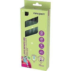 Lapis Preto Redondo Infinito Diamante Color Amarel CX.C/12