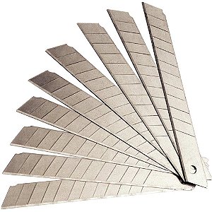 Lamina para Estiletes Estreito 10ESTX10UNID. Caixa