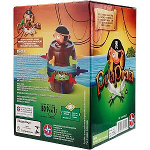Jogo Diverso Pula Pirata a Partir de 5ANOS