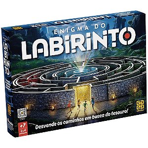 Jogo de Tabuleiro Enigma do Labirinto