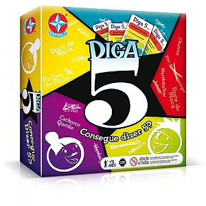 Jogo de Tabuleiro Diga 5