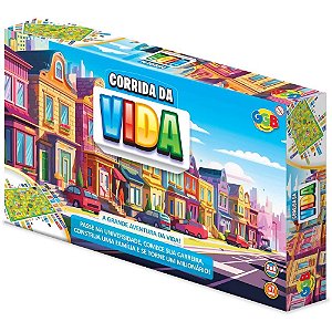 Jogo de Tabuleiro Corrida da Vida