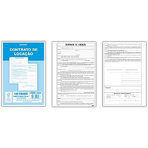 Impresso Talao Contrato de Locacao 100FLS. PCT.C/05 (17891321100483)