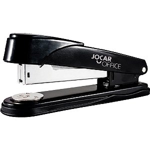 Grampeador Metal Jocar Preto P/50FLS. 16CM