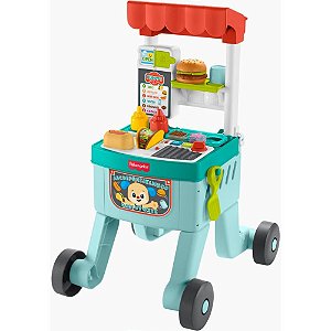 FISHER-PRICE Aprender Brincar Carro de SNACKS 4 em 1