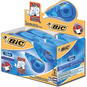 Corretivo em Fita Super Tape 12M CX.C/06