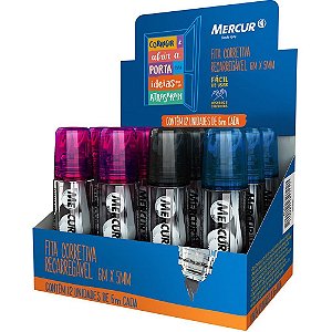 Corretivo em Fita Recarregavel 5MMX6M (S) CX.C/12