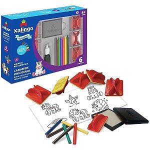 Carimbo Pedagogico Unicornio C/6 Pecas