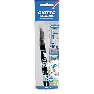 Caneta para Tecido Preto Giotto Decor Textil PCT.C/06