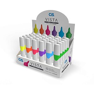 Caneta Marca Texto CIS Vista Cores DP.C/30