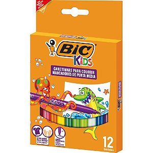 Caneta Hidrografica Evolution ULTRA 12 Cores PCT.C/06