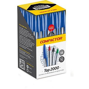 Caneta Esferografica TOP 2000 Preta CX.C/50