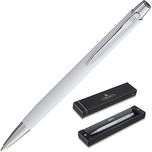 Caneta Esferografica Berna Branca