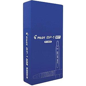 Caneta Esferografica Retratil BP-1RT-F 0.7MM Azul CX.C/12