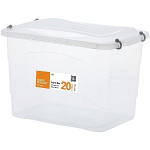 Caixa Plastica Multiuso Pratic BOX 20L 41X29X25CM.