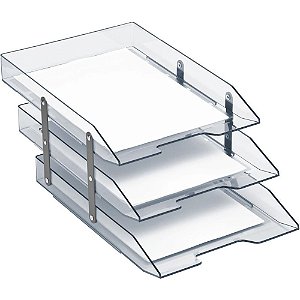 Caixa Correspondencia Tripla Movel Articulavel Cristal