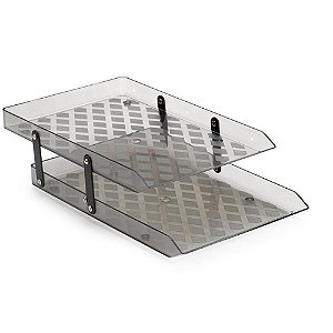 Caixa Correspondencia Dupla Movel Fume