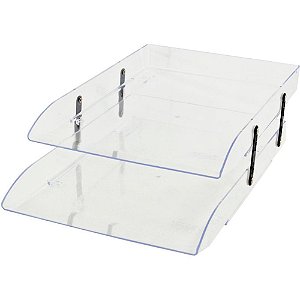 Caixa Correspondencia Dupla Articulavel Cristal