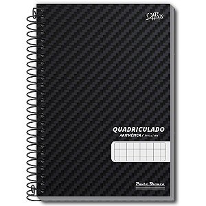 Caderno Quadriculado 1/4 7X7MM 80F Espiral Office CD C/05