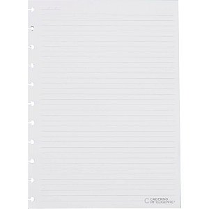 Caderno Inteligente Refil Grande Pautado 90G. 50FLS. Pacote
