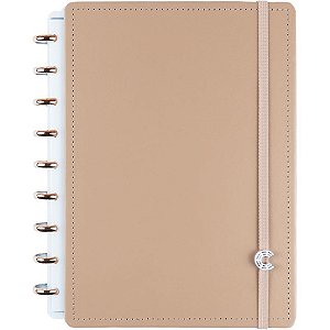 Caderno Inteligente Medio Cappuccino 80FLS