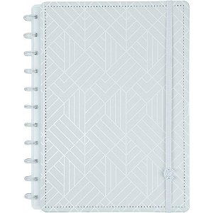Caderno Inteligente Grande ICE GREY 80FLS