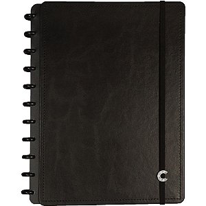 Caderno Inteligente Grande BLACK 80FLS.