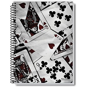 Caderno Espiral 1/4 Capa Dura ROX Masculino 96FLS. PCT.C/05