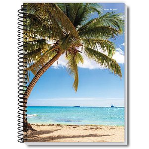 Caderno Espiral 1/4 Capa Dura NEW 96FLS. PCT.C/05