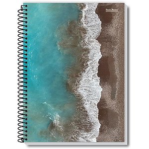 Caderno Espiral 1/4 Capa Dura NEW 96FLS. PCT.C/05