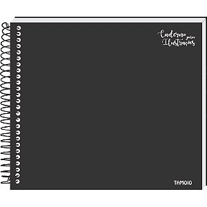 Caderno Desenho Tecnico Preto ESP 40F 150G 204X234MM PCT.C/04