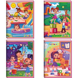 Caderno Brochurao Capa Dura Jandainha Feminino 80FLS PCT.C/05