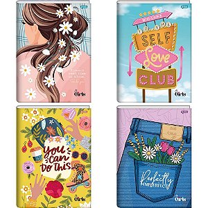 Caderno Brochurao Capa Dura IT GIRL 96FLS. PCT.C/05