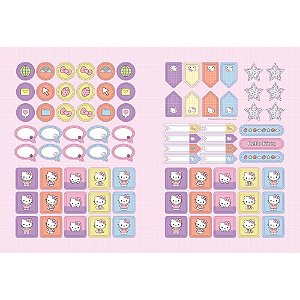 Caderno Brochurao Capa Dura Hello KITTY 80FLS. PCT.C/05