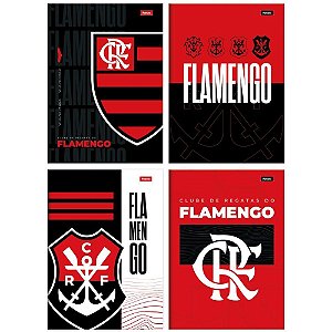 Caderno Brochurao Capa Dura Flamengo 80F PCT.C/05