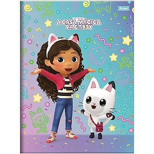Caderno Brochurao Capa Dura a Casa da GABBY 80F PCT.C/05