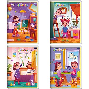 Caderno Brochura 1/4 Jandainha 48 Folhas PCT.C/20