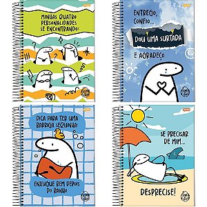 Caderno 15X1 Capa Dura FLORK 240FLS PCT.C/02