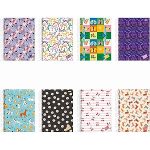 Caderno 12X1 Capa Dura Stella 192FLS. PCT.C/04