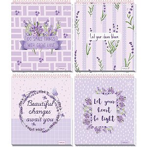 Caderno 10X1 Capa Dura FLIP Feminino VERT 160F 4CAPAS PCT.C/04