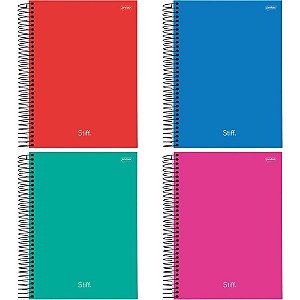 Caderno 10X1 Capa Dura STIFF SLIM 160FLS. PCT.C/04