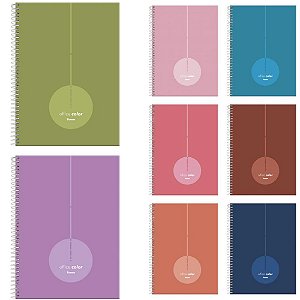 Caderno 10X1 Capa Dura Office Color 160F PCT.C/04