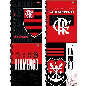 Caderno 10X1 Capa Dura Flamengo 160F PCT.C/04
